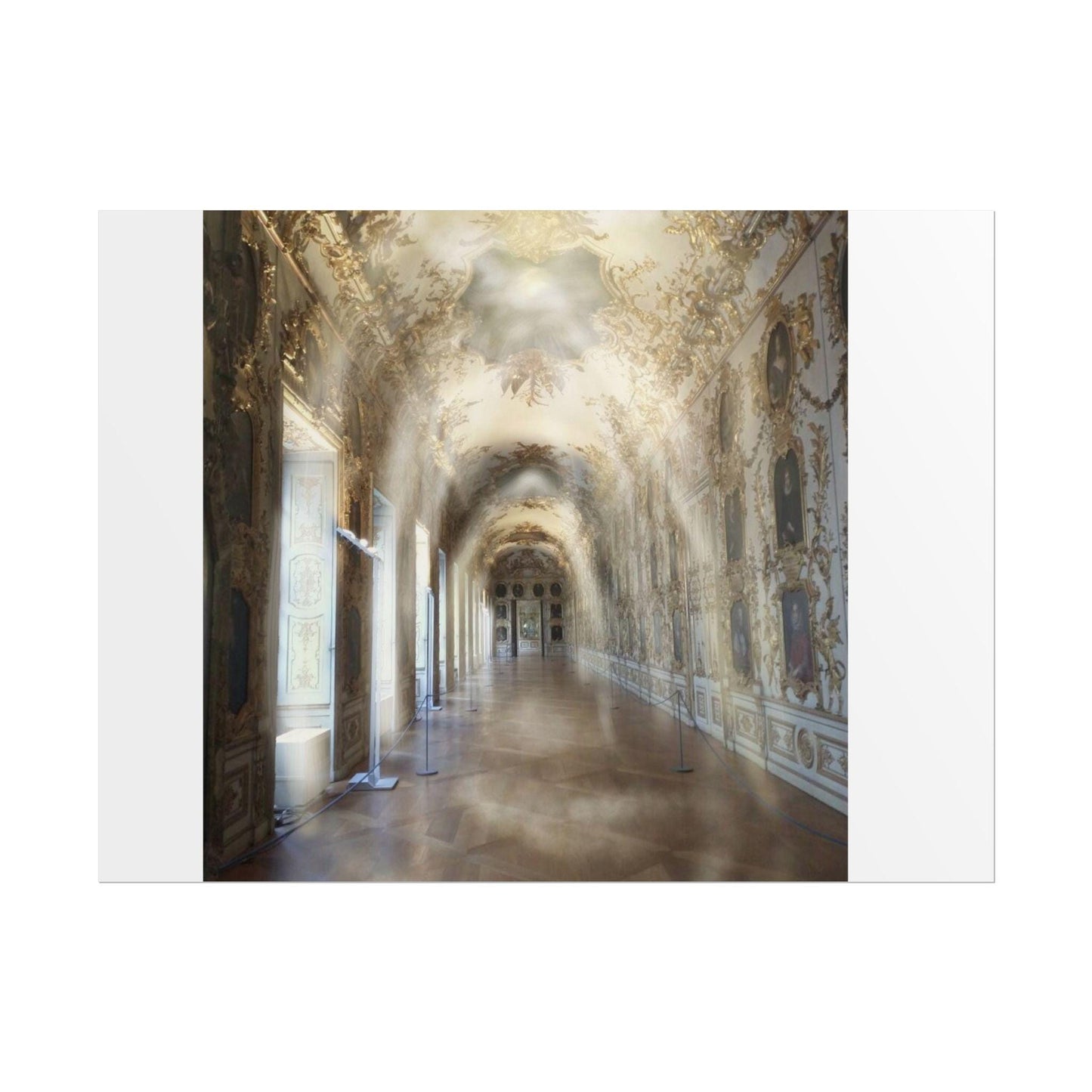 Spooky castle Rolled Poster