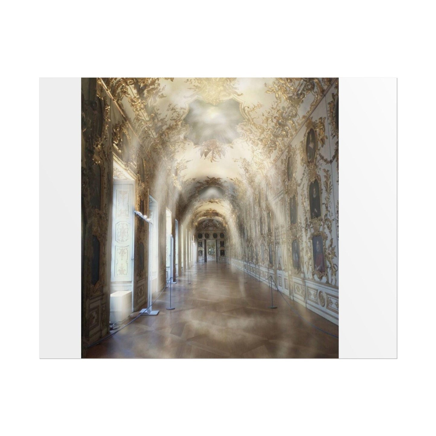 Spooky castle Rolled Poster