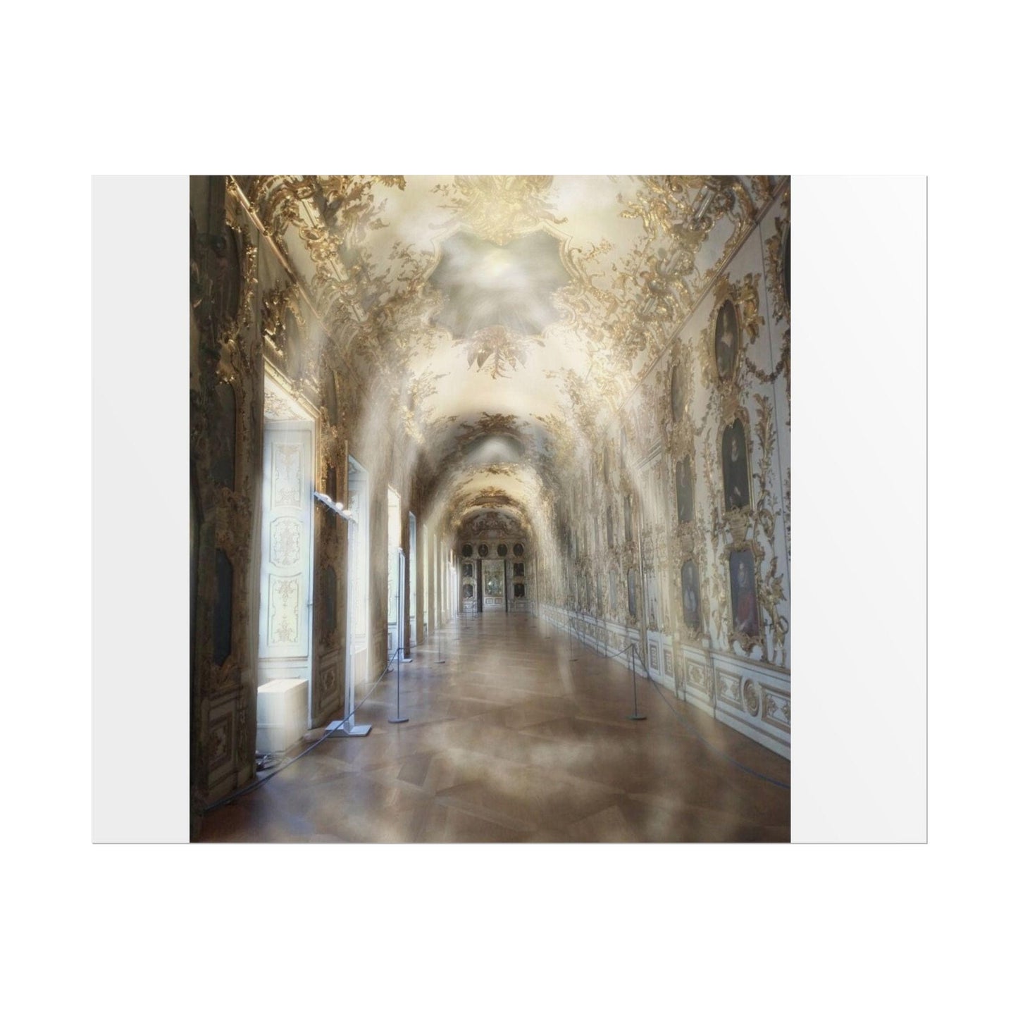 Spooky castle Rolled Poster