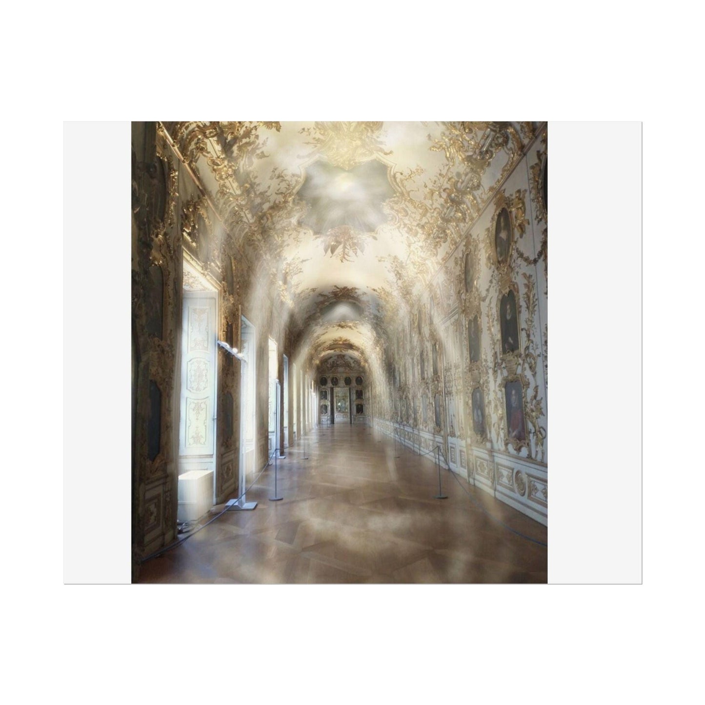 Spooky castle Rolled Poster
