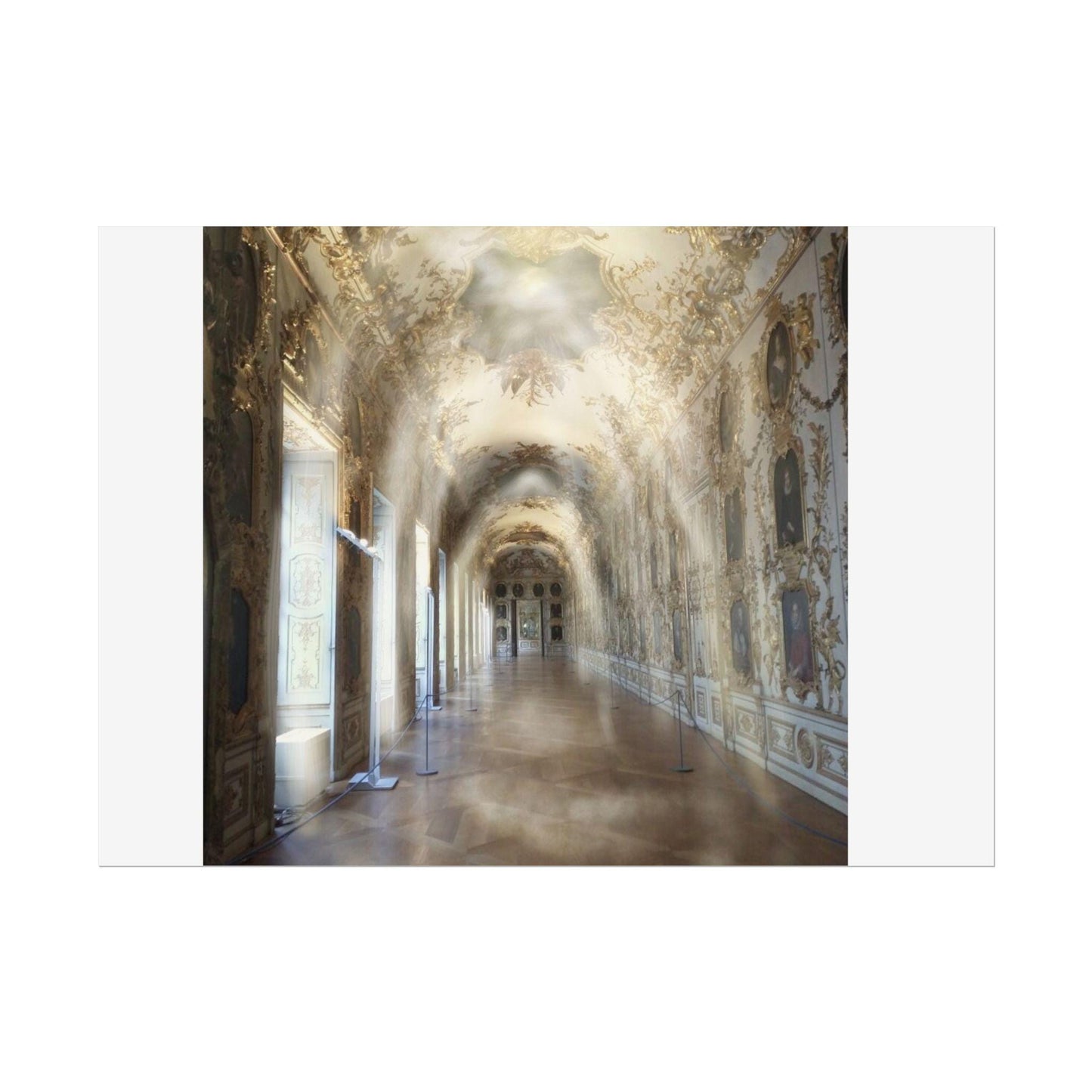 Spooky castle Rolled Poster