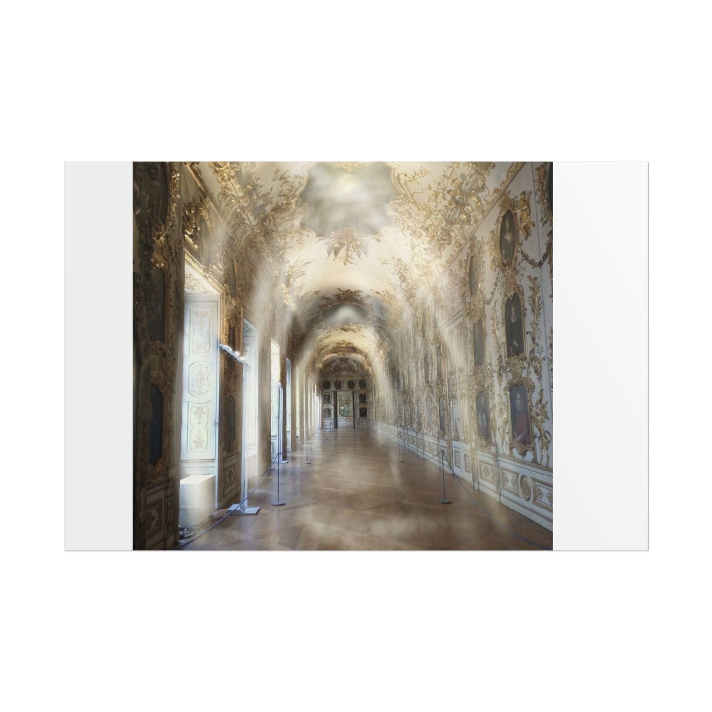 Spooky castle Rolled Poster