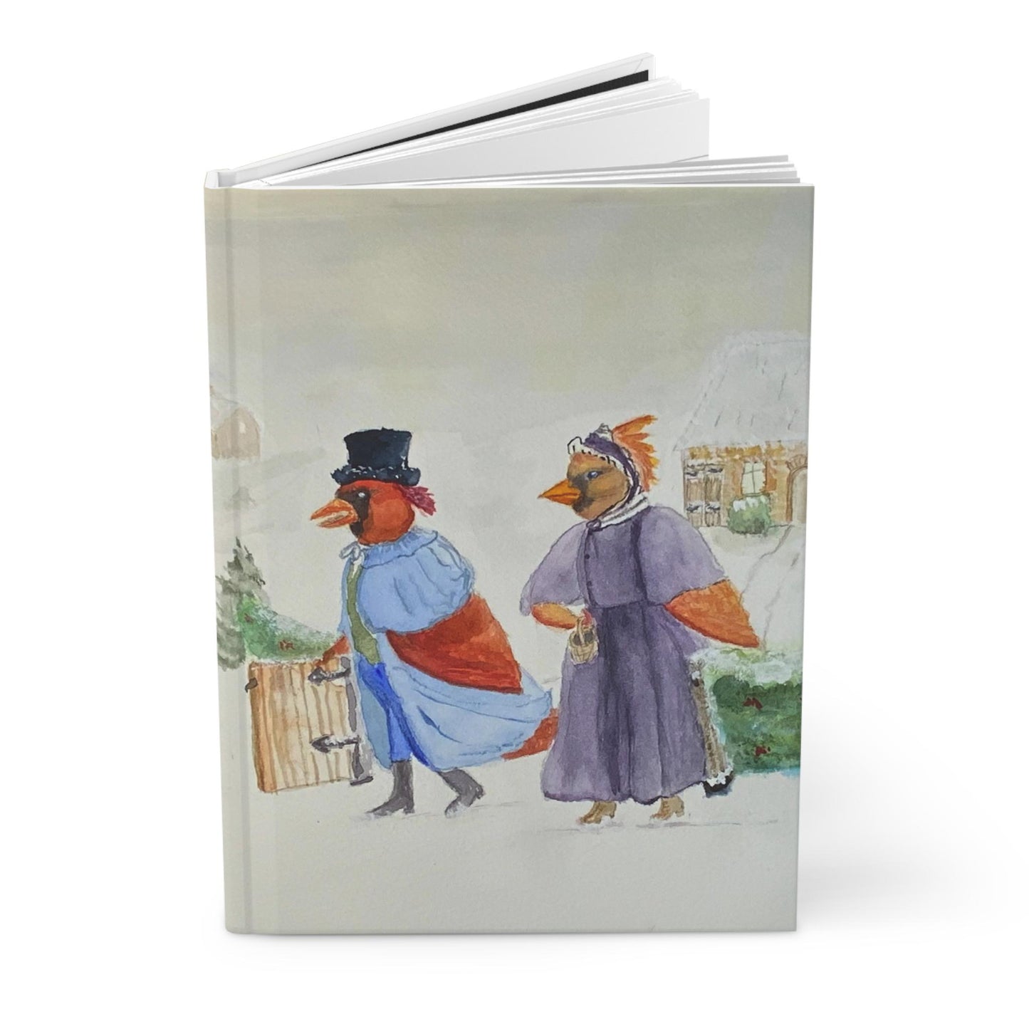Lord and Lady Cardinal Hardcover Journal Matte