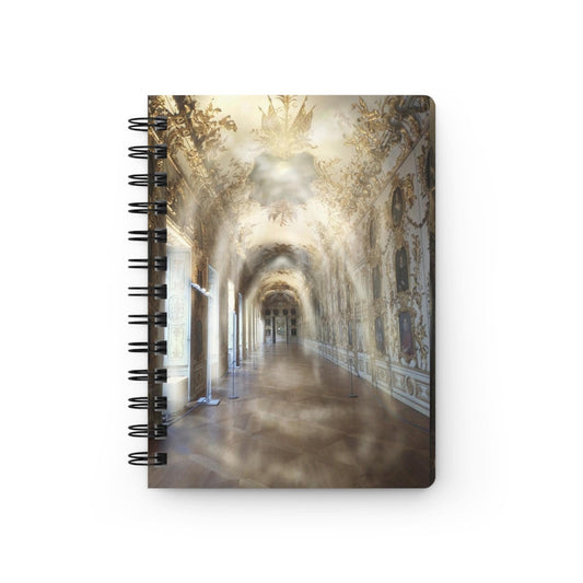 Ghostly image in castle Spiral Bound Journal