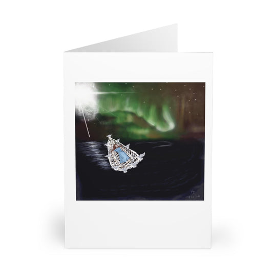Floating under the Northern Lights  (5 Pack)