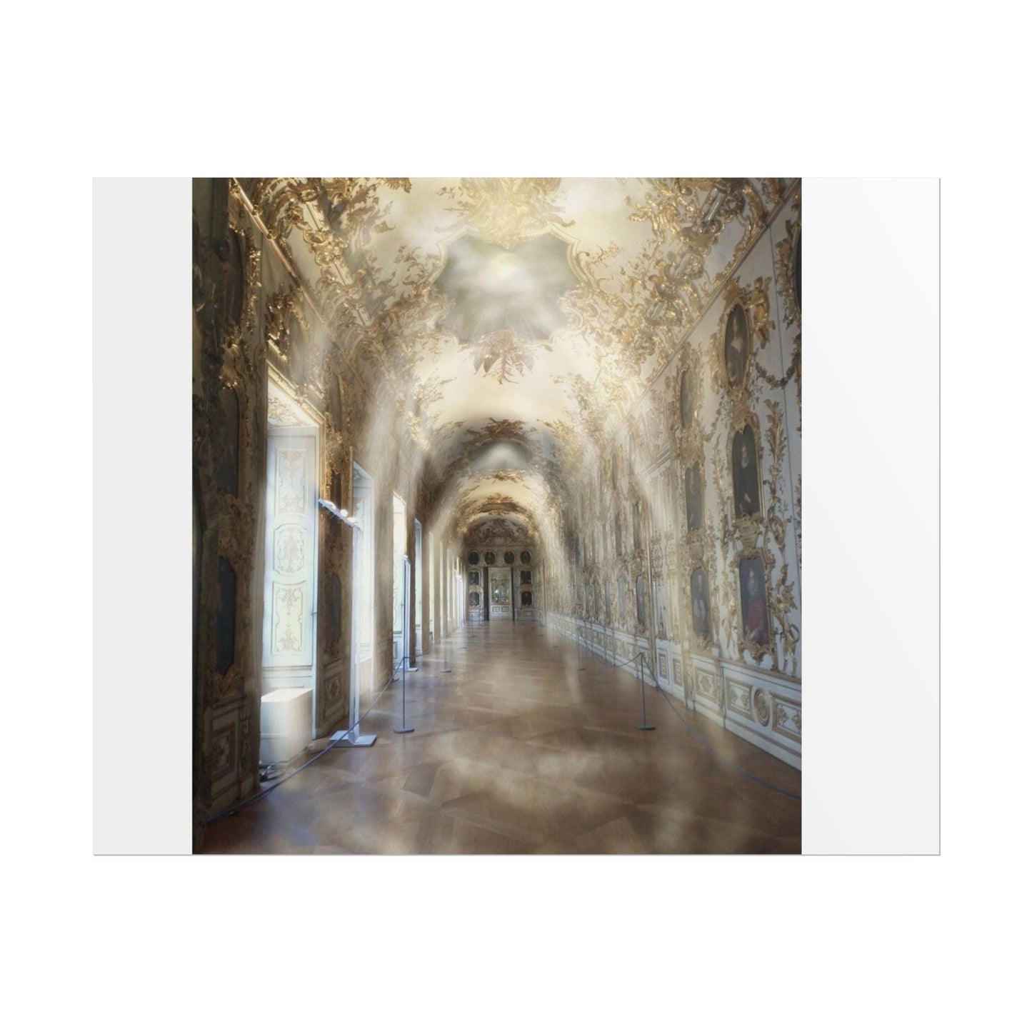 Spooky castle Rolled Poster