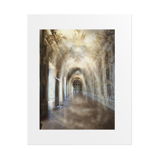 Spooky castle Rolled Poster